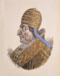 Portrait du Pape Clément XII (1730-1740), 1898 (coloration ultérieure)